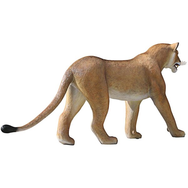 Design Toscano The Grande-Scale Wildlife Animal Collection: Lioness on the Prowl Statue - NE180220