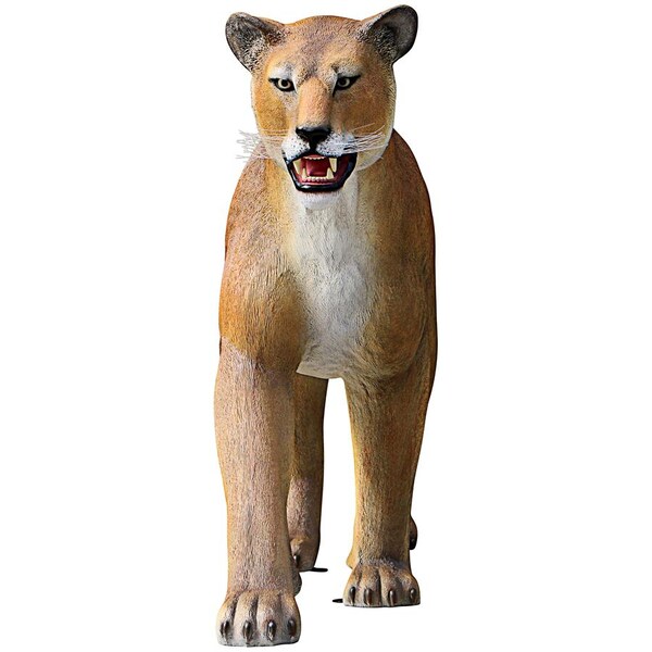 Design Toscano The Grande-Scale Wildlife Animal Collection: Lioness on the Prowl Statue - NE180220