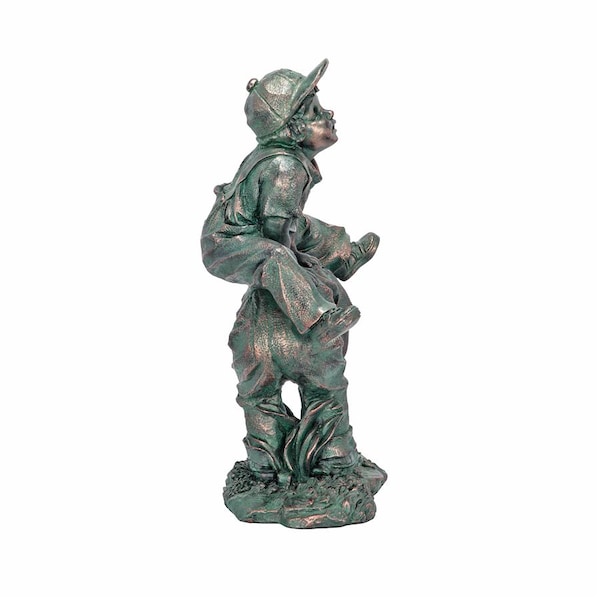 Design Toscano Leap Froggin Playing Boys Garden Statue - NG30439