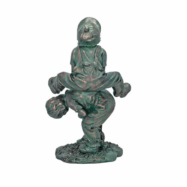 Design Toscano Leap Froggin Playing Boys Garden Statue - NG30439