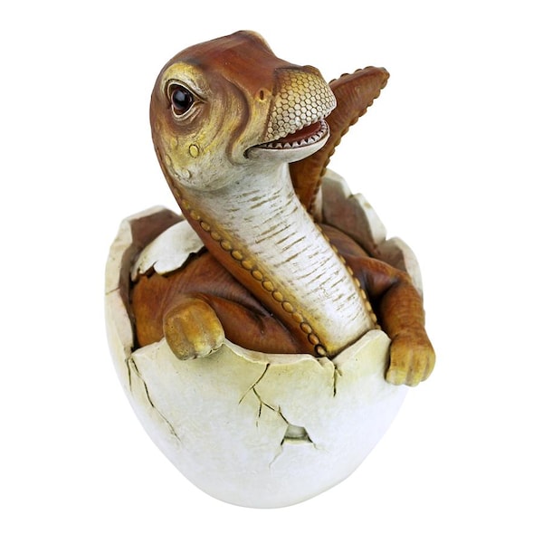 Design Toscano Baby Raptor Dino Egg Statue - QM2727900