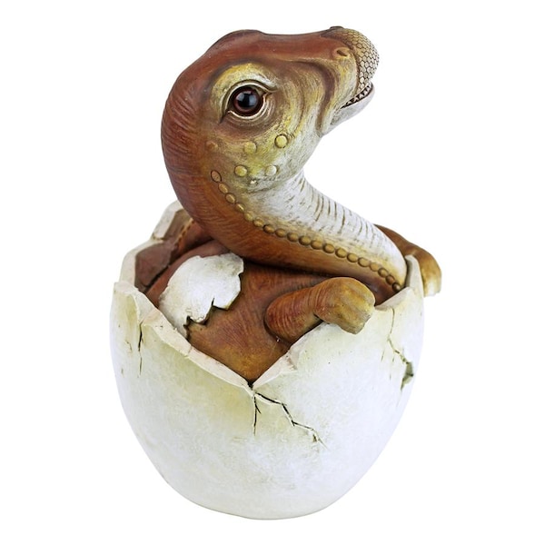 Design Toscano Baby Raptor Dino Egg Statue - QM2727900