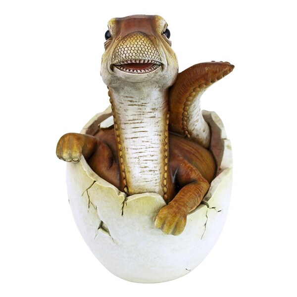 Design Toscano Baby Raptor Dino Egg Statue - QM2727900