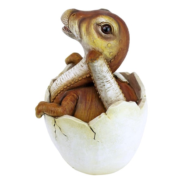 Design Toscano Baby Raptor Dino Egg Statue - QM2727900