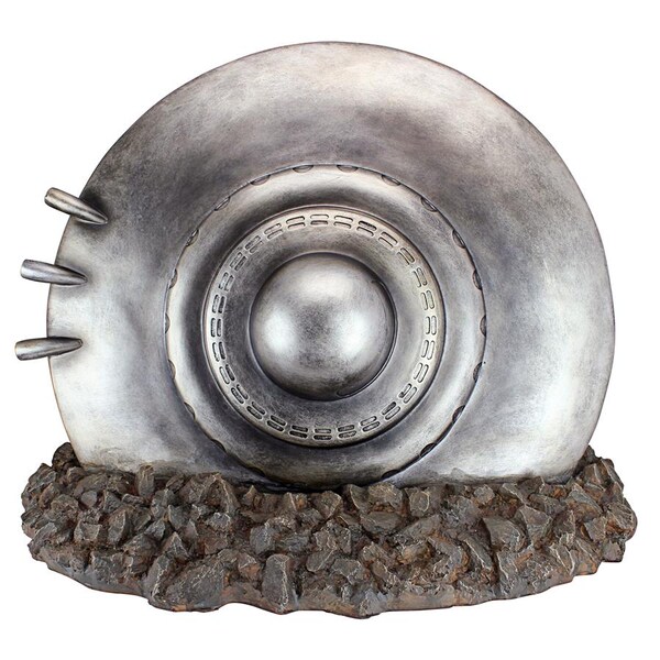 Design Toscano Crash Landing Flying Saucer Alien Spacecraft Statue - KY71188