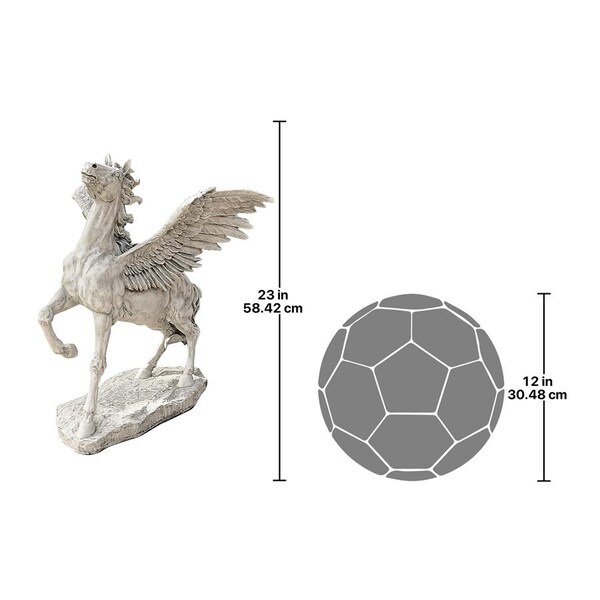 Design Toscano Grand Pegasus Winged Horse Sculpture - KY71046