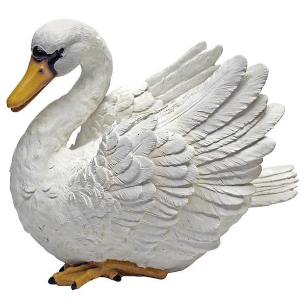Design Toscano The Swan of the Lake Garden Statue - QM135371