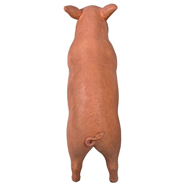 Design Toscano Hop Over Hog, Giant Pig Sculpture - NE20608
