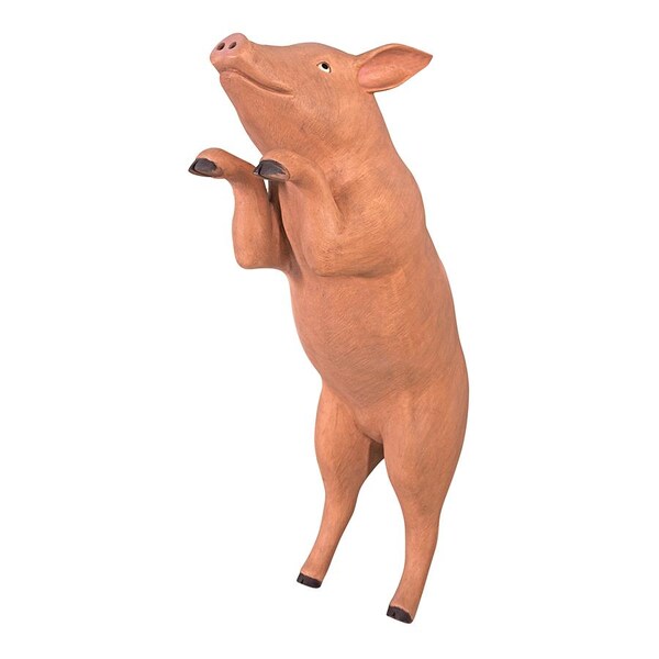 Design Toscano Hop Over Hog, Giant Pig Sculpture - NE20608