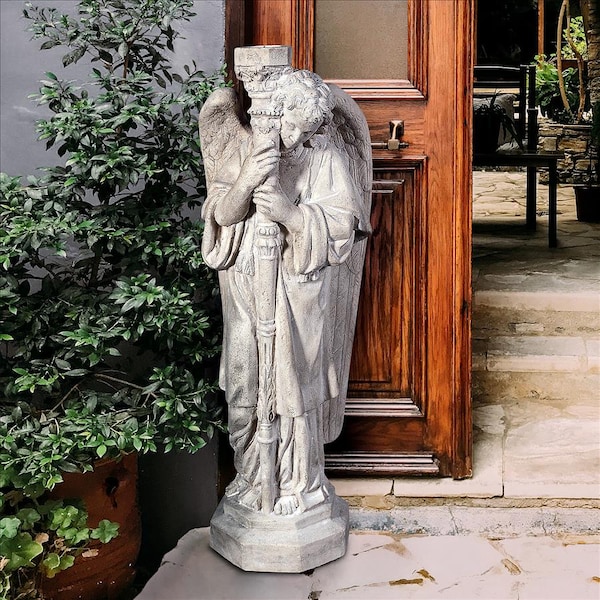 Design Toscano Padova Guardian Angel Statue: Right - NE307115