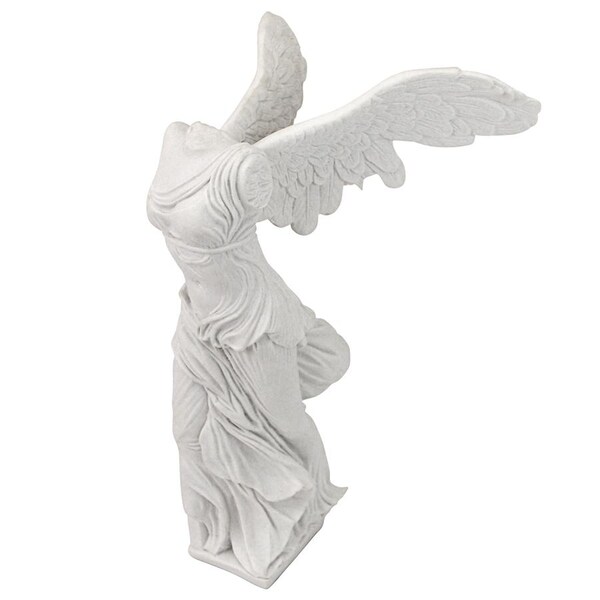 Design Toscano Nike of Samothrace Bonded Marble Statue - PD1902