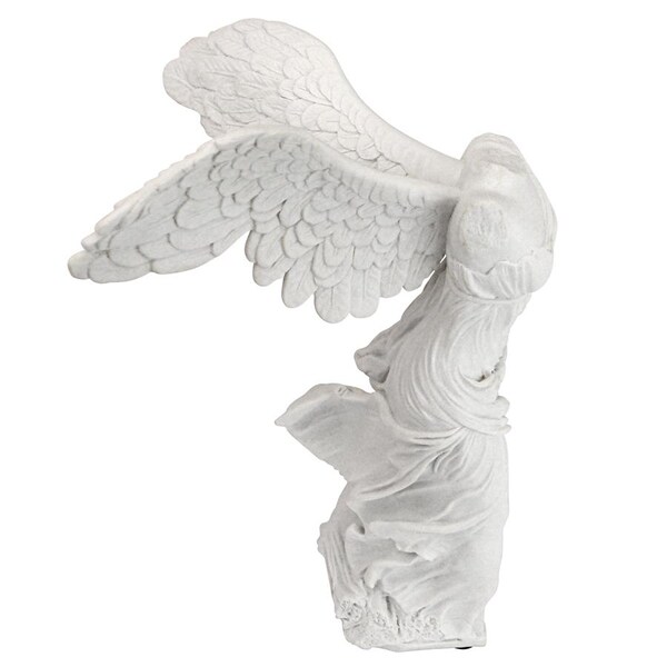 Design Toscano Nike of Samothrace Bonded Marble Statue - PD1902