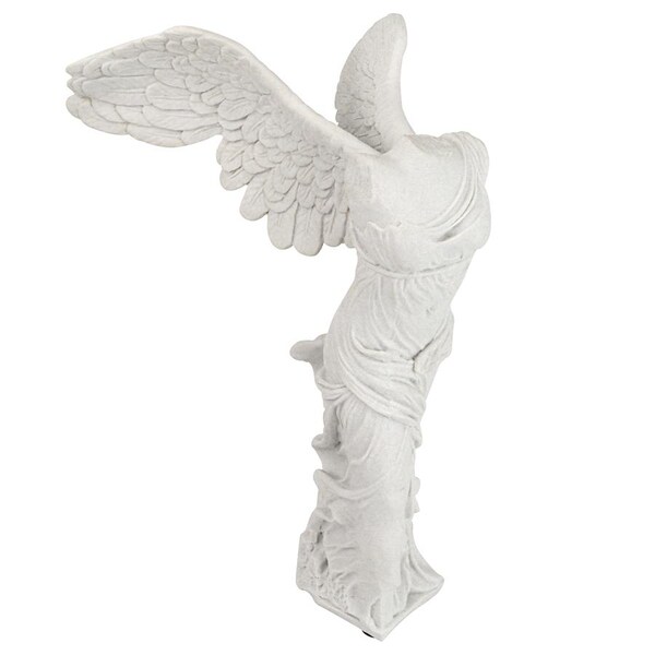 Design Toscano Nike of Samothrace Bonded Marble Statue - PD1902