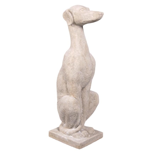 Design Toscano Italian Greyhound Art Deco Whippet Sentinel Dog Statue - NE170104