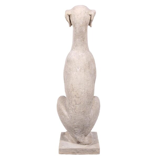 Design Toscano Italian Greyhound Art Deco Whippet Sentinel Dog Statue - NE170104
