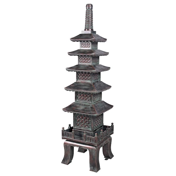 Design Toscano The Nara Temple: Asian Garden Pagoda Sculpture - NE170014