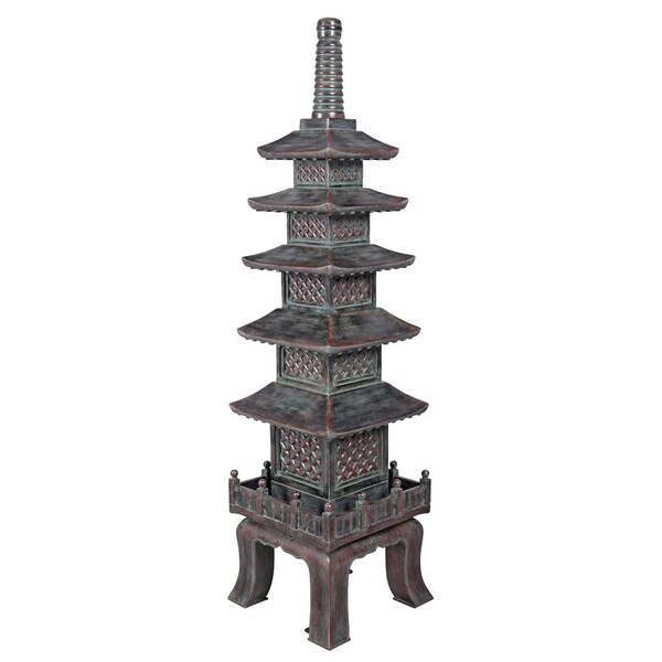 Design Toscano The Nara Temple: Asian Garden Pagoda Sculpture - NE170014