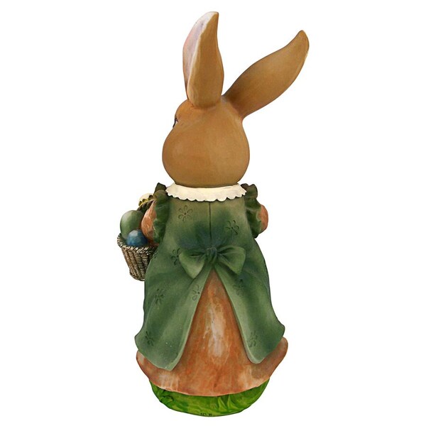 Design Toscano Bunny Hop Lane Mother and Father Rabbit Statues: Mother - QM226182