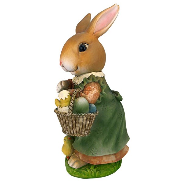 Design Toscano Bunny Hop Lane Mother and Father Rabbit Statues: Mother - QM226182