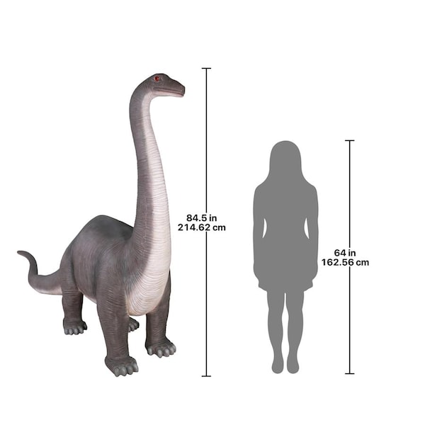 Design Toscano Boris the Brontosaurus Garden Dinosaur Statue - NG32470