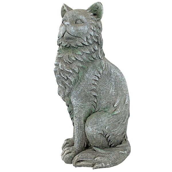 Design Toscano King Olav V Norwegian Forest Cat Statue: Each - FU84643
