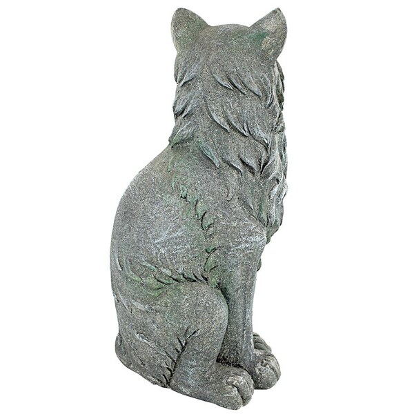 Design Toscano King Olav V Norwegian Forest Cat Statue: Each - FU84643