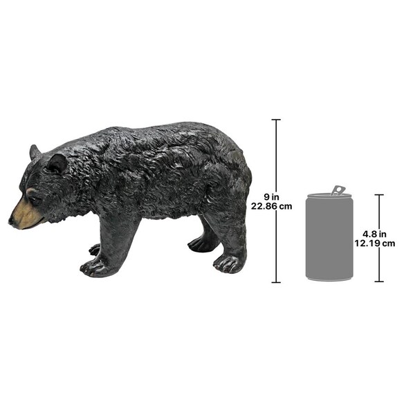 Design Toscano North American Black Bear Walking Statue - QM23846001
