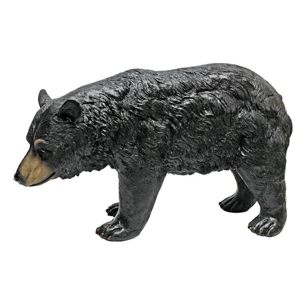 Design Toscano North American Black Bear Walking Statue - QM23846001