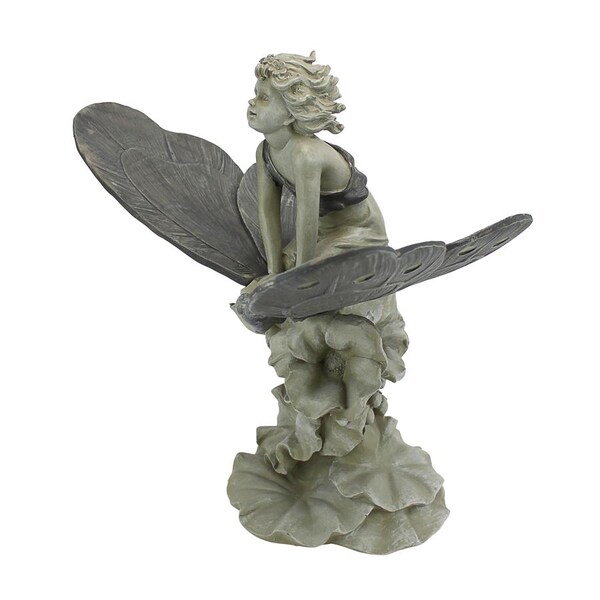 Design Toscano A Fairy's Wondrous Butterfly Ride Statue - EU41630