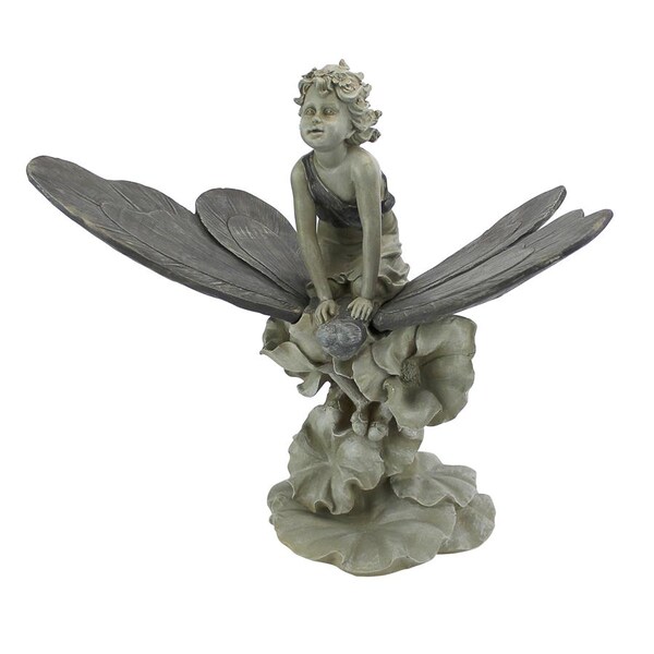 Design Toscano A Fairy's Wondrous Butterfly Ride Statue - EU41630