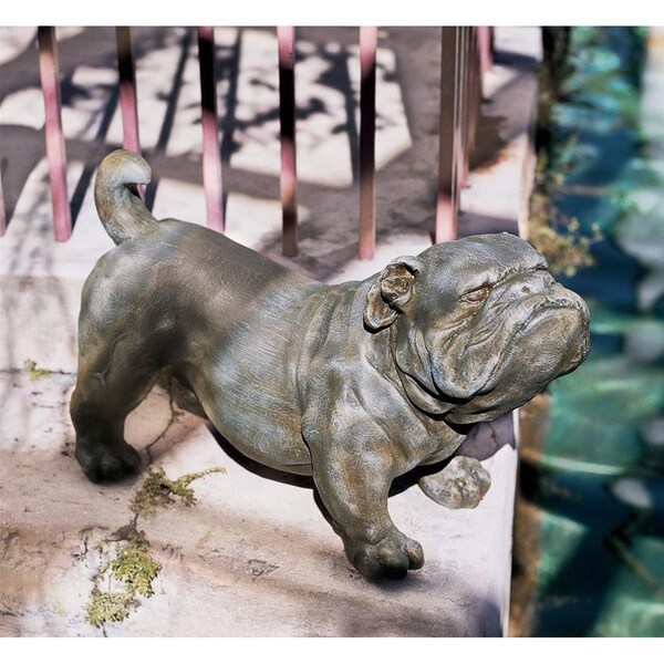 Design Toscano Brutus, the English Bulldog Sculpture - KY6070