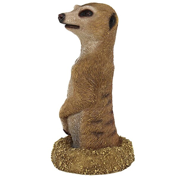 Design Toscano Hole in One African Meerkat Garden Statue: Set of Two - QM931434