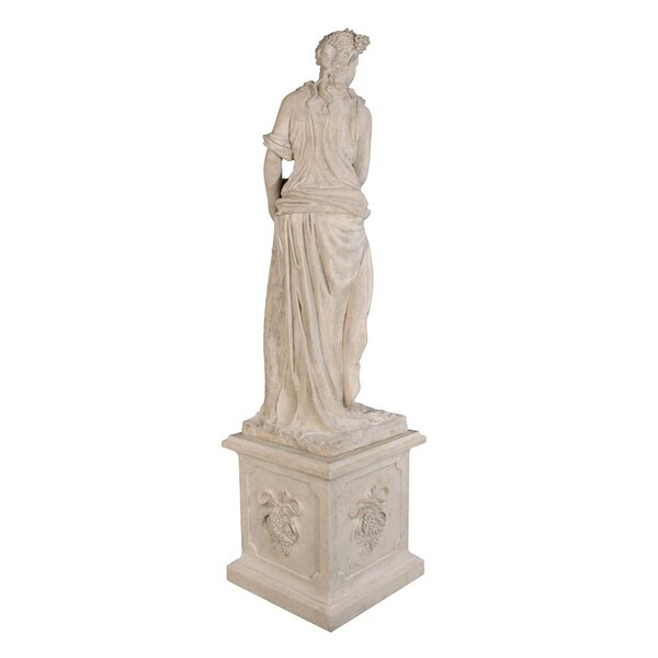 Design Toscano The Four Goddesses of the Seasons Statue: Autumn Statue & Plinth - NE990058