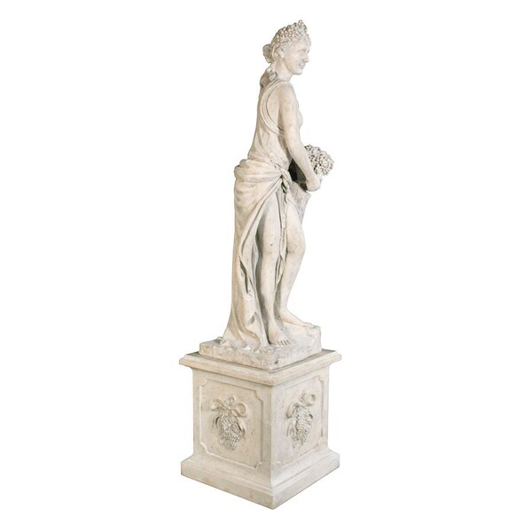 Design Toscano The Four Goddesses of the Seasons Statue: Autumn Statue & Plinth - NE990058