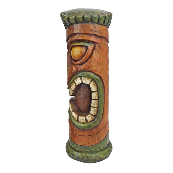 Design Toscano Aloha Hawaii Tiki Sculpture: Moai Haku Hana - CS22650
