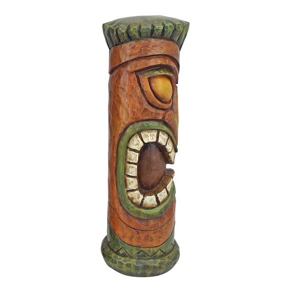 Design Toscano Aloha Hawaii Tiki Sculpture: Moai Haku Hana - CS22650