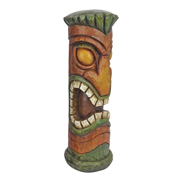 Design Toscano Aloha Hawaii Tiki Sculpture: Moai Haku Hana - CS22650