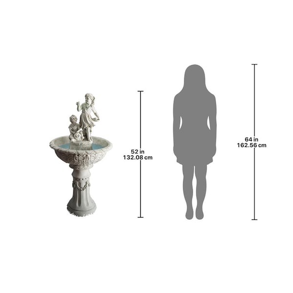 Design Toscano Nature's Children Sculptural Fountain - KY4012