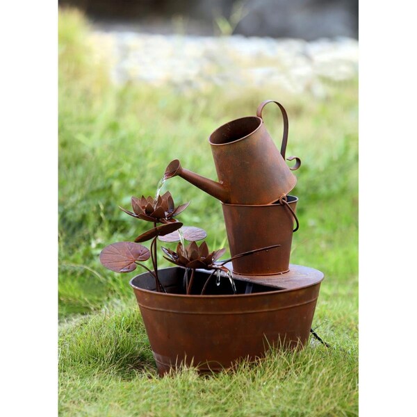 Jeco Metal Can Water Fountain - FCL155