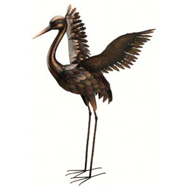 Regal Art & Gift Bronze Crane Wings Out - 44 in. - REGAL11517