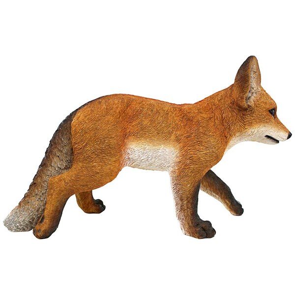 Design Toscano Cavorting Carmine Baby Red Fox Statue - QM3013800