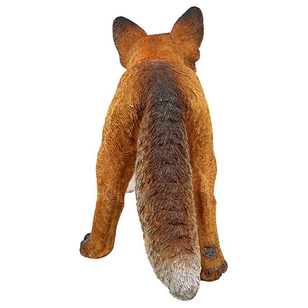 Design Toscano Cavorting Carmine Baby Red Fox Statue - QM3013800