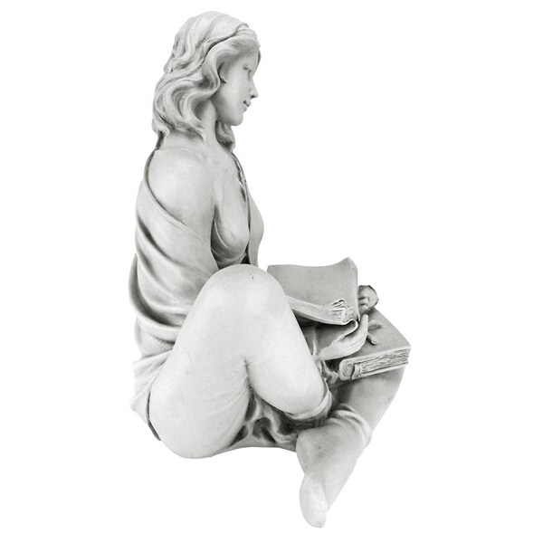 Design Toscano Reflection Reader Garden Girl Statue - EU9357