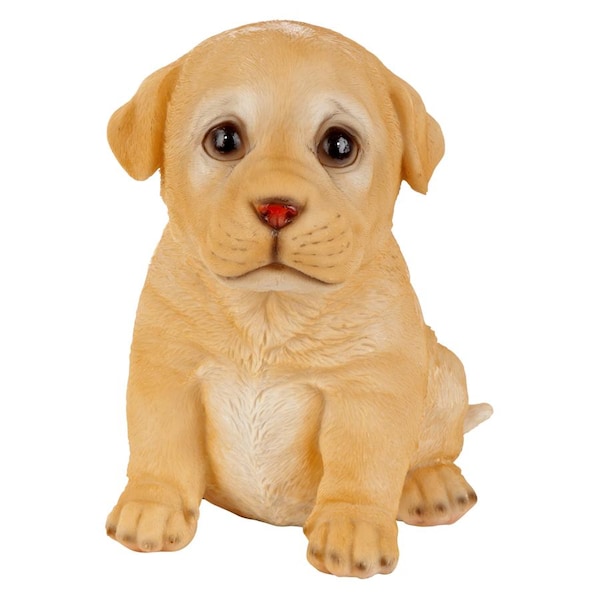 Design Toscano Yellow Lab Puppy Partner Collectible Dog Statue - JQ110869