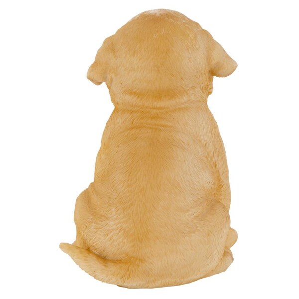 Design Toscano Yellow Lab Puppy Partner Collectible Dog Statue - JQ110869