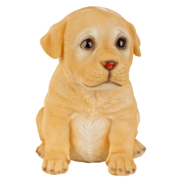 Design Toscano Yellow Lab Puppy Partner Collectible Dog Statue - JQ110869