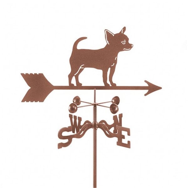 Ez Vane EZ Vane EZ1405-RF Dog Chihuahua Weathervane with Roof Mount - EZ1405-RF