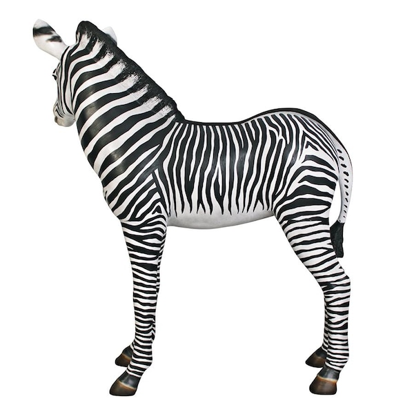 Design Toscano Grand-Scale African Zebra Foal Statue - NE110099