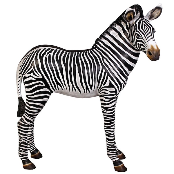 Design Toscano Grand-Scale African Zebra Foal Statue - NE110099