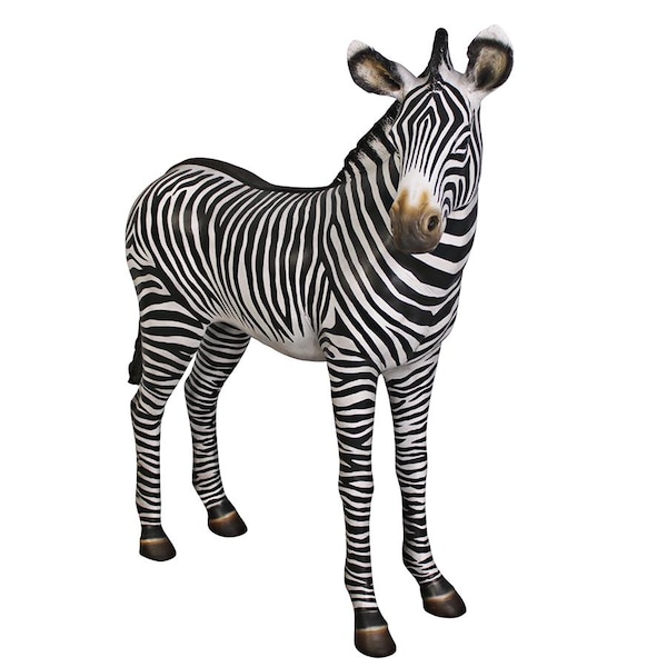 Design Toscano Grand-Scale African Zebra Foal Statue - NE110099